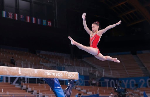 瑞典女子体操选手获得铜牌